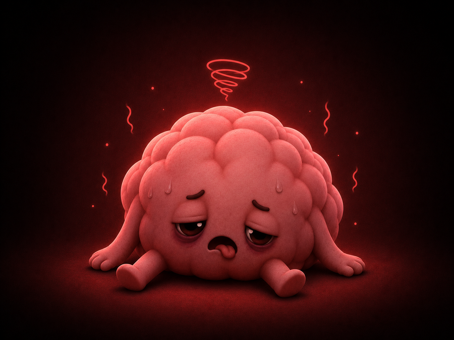 Nori, exhausted